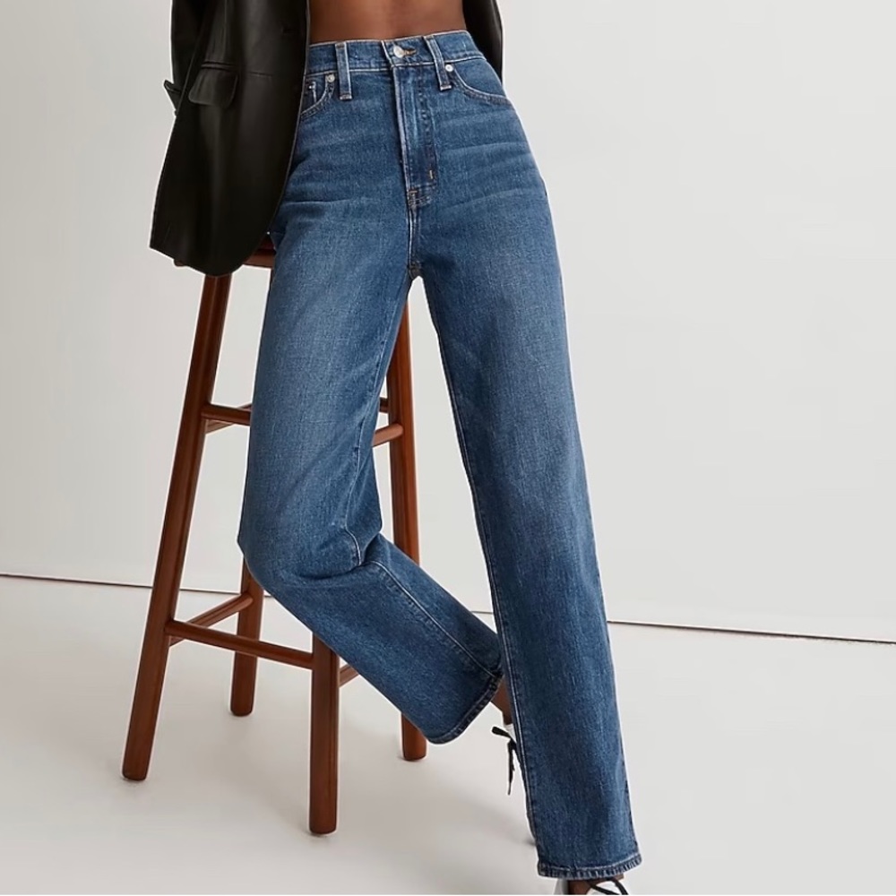 Madewell Petite Perfect Vintage Straight Jean NWT